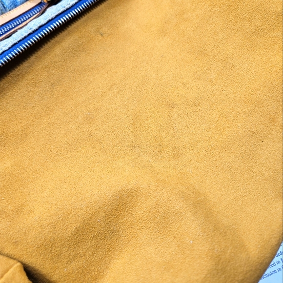 Auth LOUIS VUITTON Neo Speedy Denim Jean Handbag - Picture 15 of 17